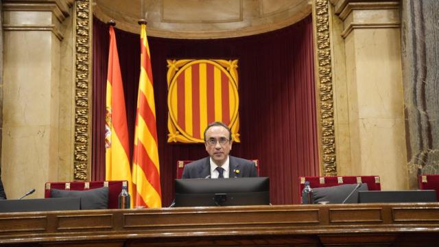 Josep Rull en el Parlament