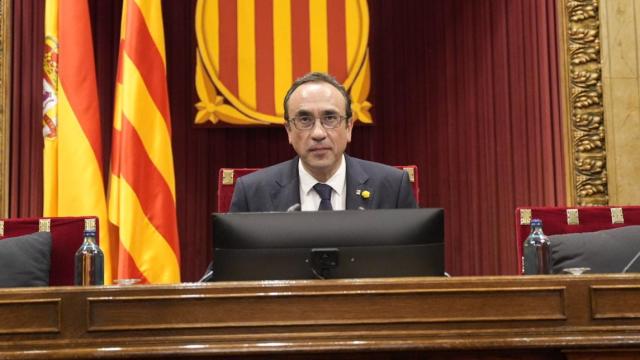 Josep Rull en el Parlament