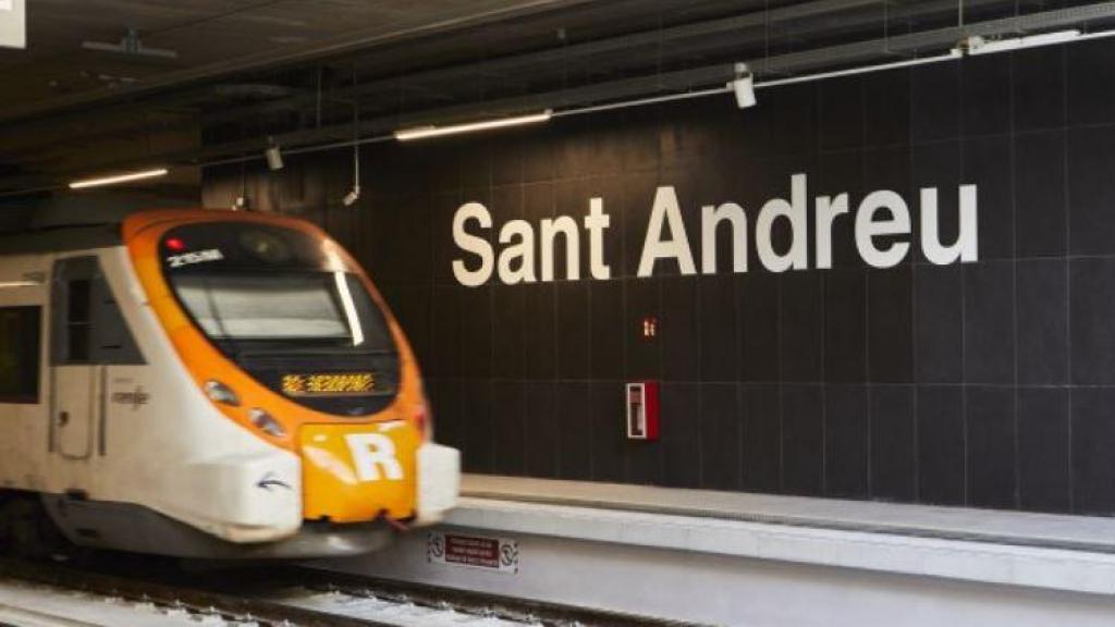 Estación de tren de Sant Andreu