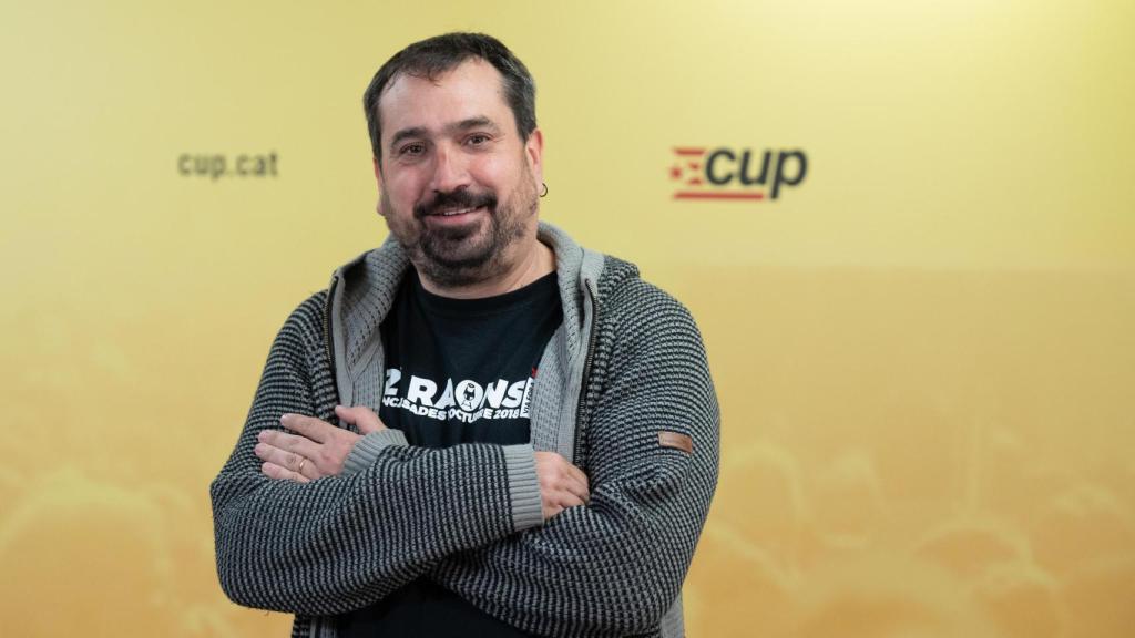 El diputado de la CUP por Gerona en el Parlament, Dani Cornellà