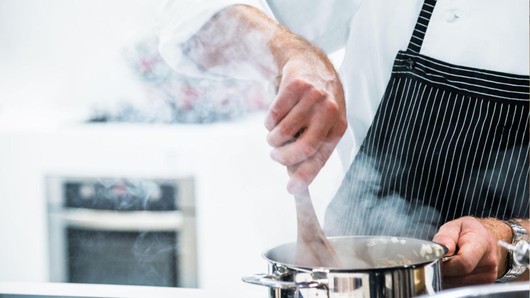 Imagen de archivo un cocinero