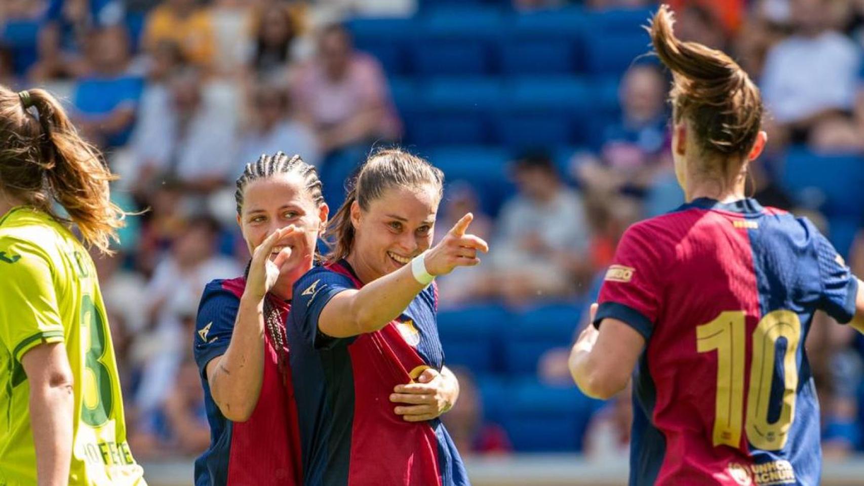 Ewa Pajor marca su primer gol con la camiseta del Barça Femenino