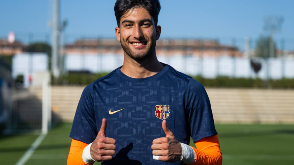 Eldar Taghizada, nuevo fichaje para la portería del Barça B