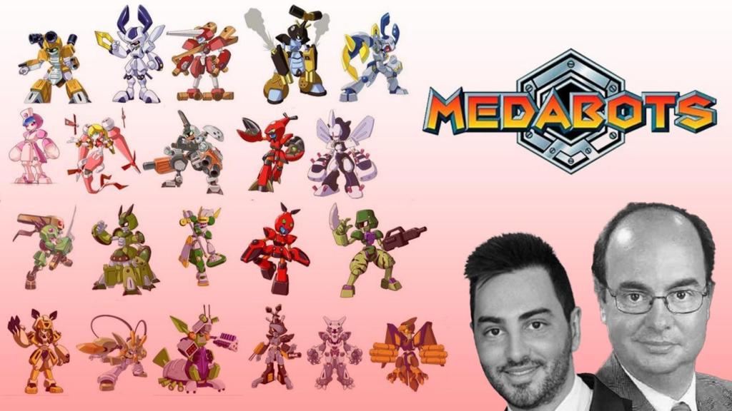 Medabots, el videojuego en disputa entre Europa y Japón, y Kevin y Rafael Comadrán