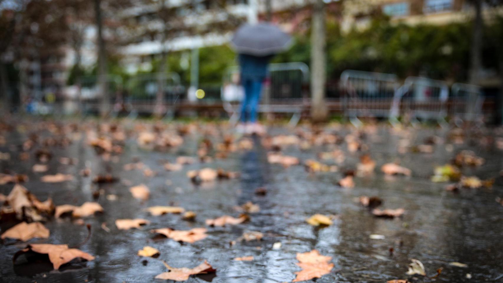 Día de lluvia en Cataluña