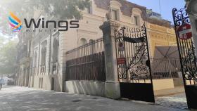 La antigua sede de Wings Mobile en Barcelona, que ha dejado apresuradamente