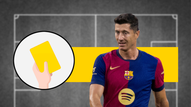 Tarjeta amarilla: Robert Lewandowski