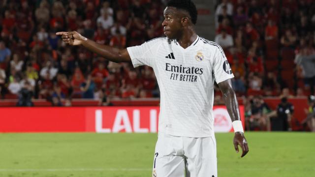 Vinicius en la jornada 1 contra el Mallorca