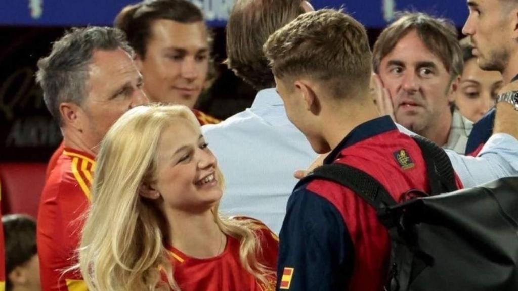 Berta Gallardo y Fermín López celebran la Eurocopa 2024
