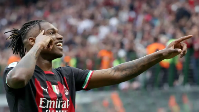 Rafa Leao, jugador del AC Milan