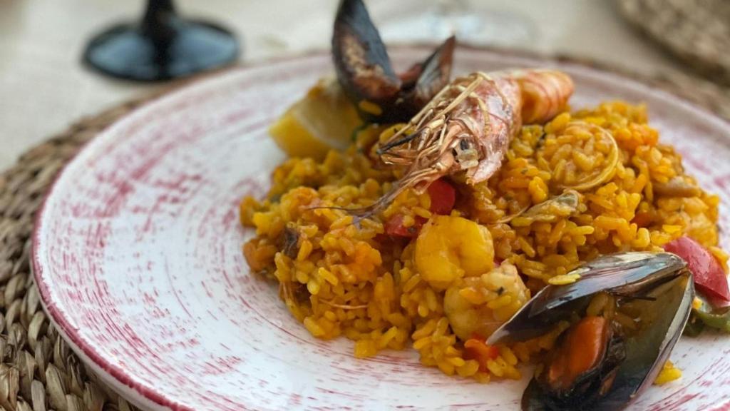 Plato de paella