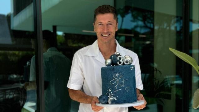 Robert Lewandowski celebra su 36 cumpleaños