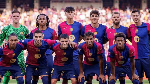 Once titular del Barça contra el Athletic en la jornada 2