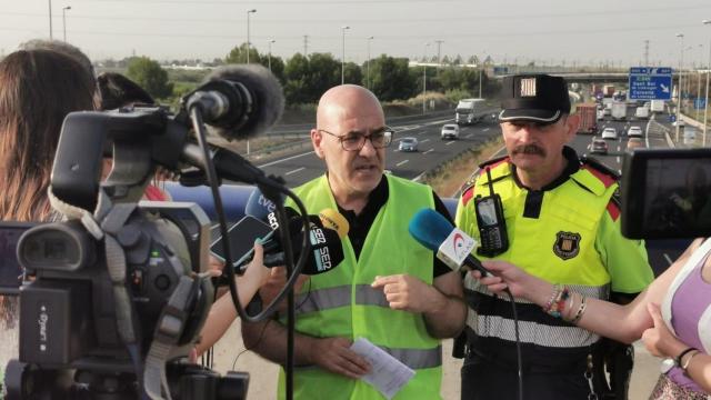 Ramon Lamiel, director del SCT, en un contacto con los medios informativos