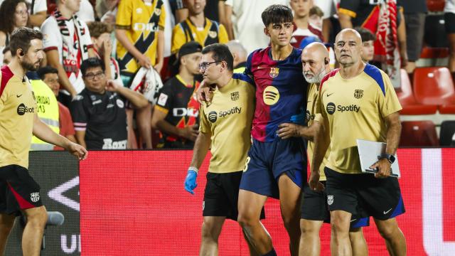 Marc Bernal se retira lesionado del Rayo-Barça