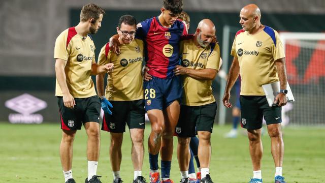 Marc Bernal se marcha lesionado de Vallecas