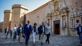 El presidente de la Generalitat, Salvador Illa, reúne a los 16 'consellers' de su Govern en unas jornadas de trabajo en el Arxiu Montserrat Tarradellas i Macià del Monestir de Poblet