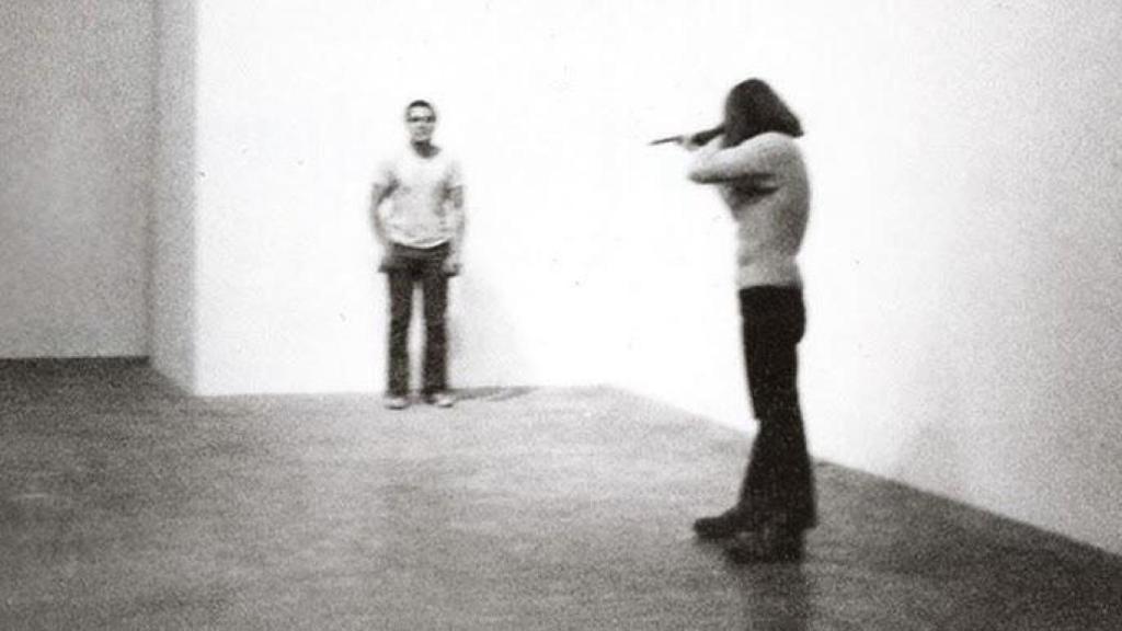 Performance de Chris Burden