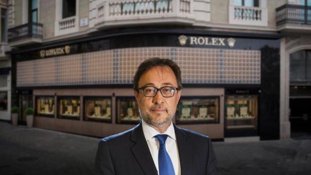 La antigua 'flagship' de Rolex en Paseo de Gracia de Barcelona y Agustí Benedito