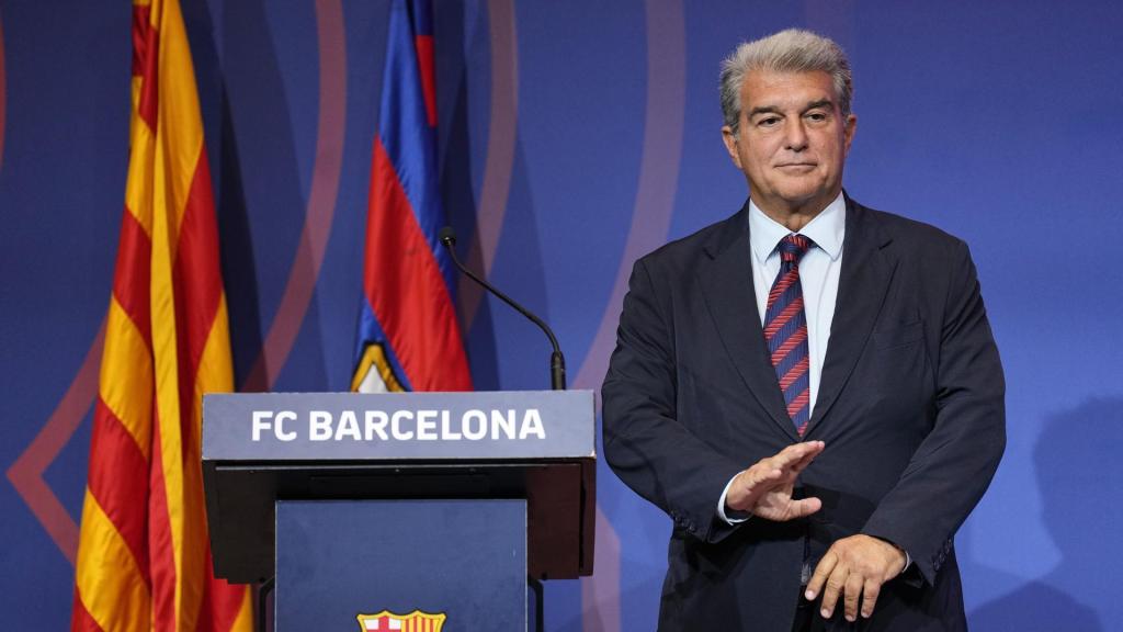 Joan Laporta, muy optimista sobre un acuerdo inminente entre Nike y el Barça