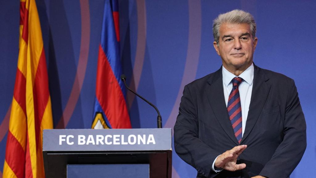 Joan Laporta, muy optimista sobre un acuerdo inminente entre Nike y el Barça