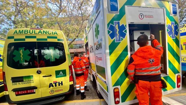 Ambulancias y sanitarios de Tenorio