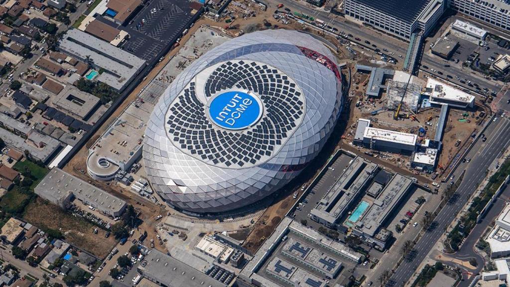 El Intuit Dome,  sede de Los Ángeles Clippers