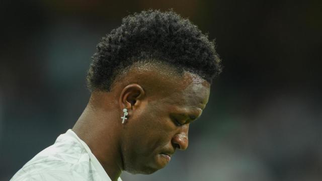 Vinicius Jr, durante el partido del Real Madrid contra el Betis