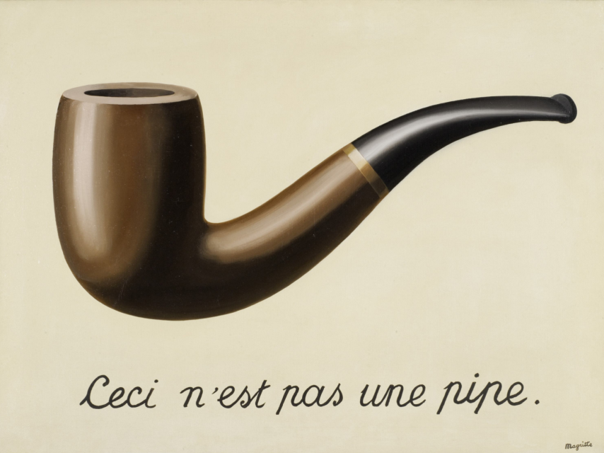 'Ceci n’es pas une pipe'