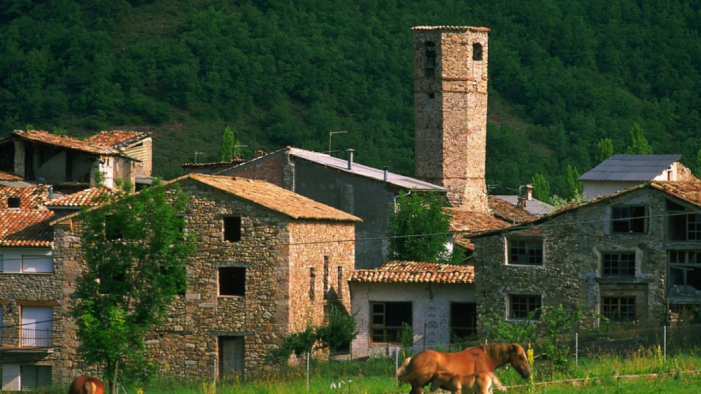 Caballos en la Vall Fosca