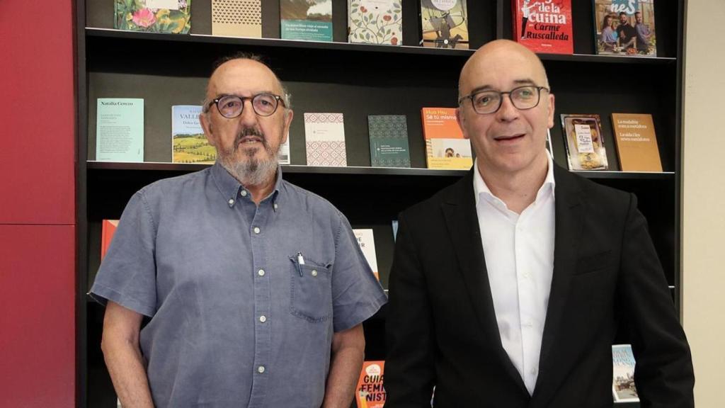 Oriol Soler (d) y Jaume Roures, socios en Abacus Futur