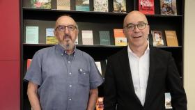 Oriol Soler (d) y Jaume Roures, socios en Abacus Futur