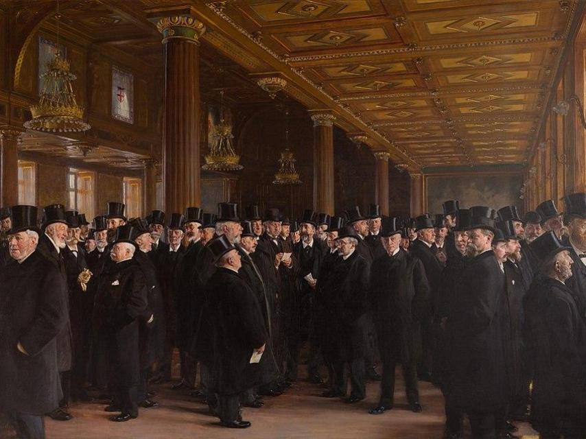 Capitalistas bursátiles de Copenhagen (1895)