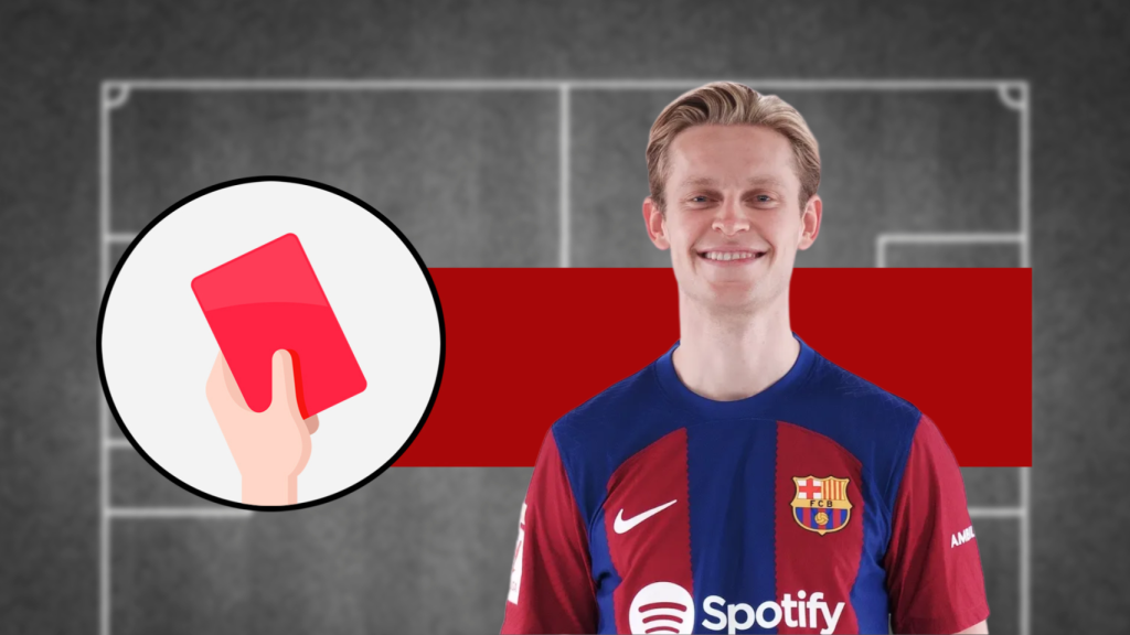 Tarjeta roja: Frenkie de Jong