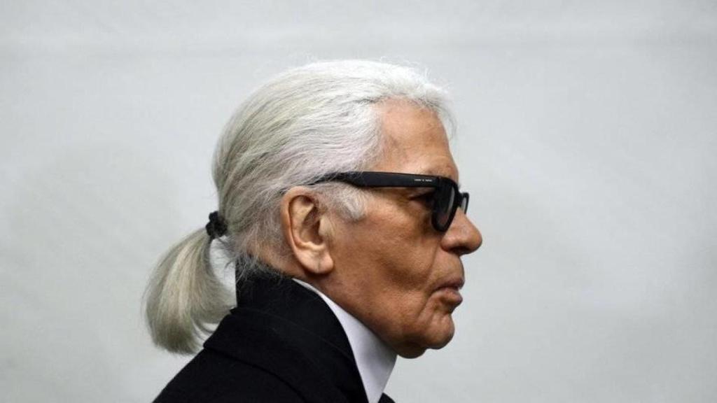 El modisto Karl Lagerfeld