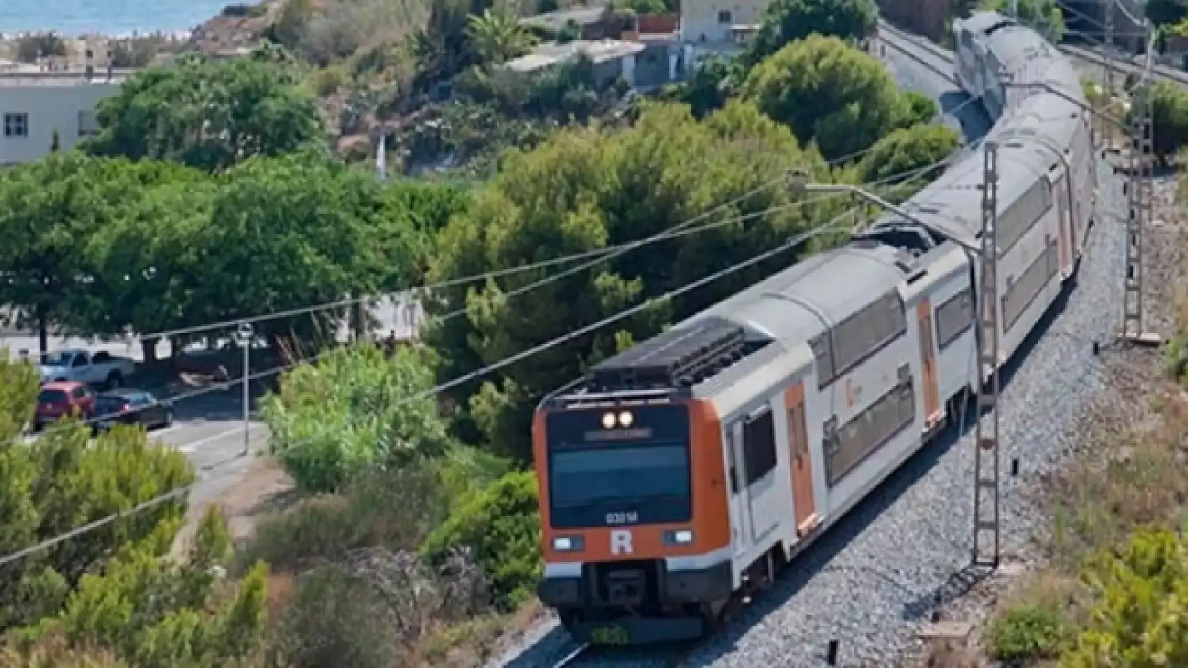 Un tren de Rodalies Renfe