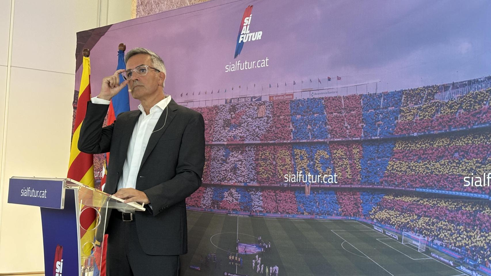 Víctor Font, candidato a la presidencia del Barça