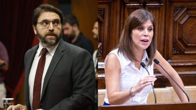 Ferran Pedret (PSC) y Marta Vilalta (ERC), miembros de la comisión de seguimiento del acuerdo de investidura