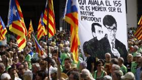 Manifestación secesionista de la Diada 2024 en Barcelona