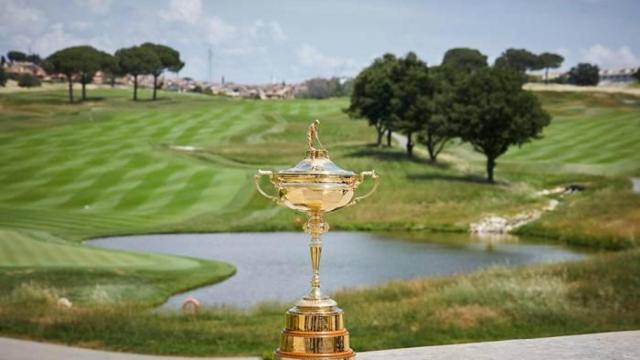 Imagen de archivo del torneo de golf Ryder Cup