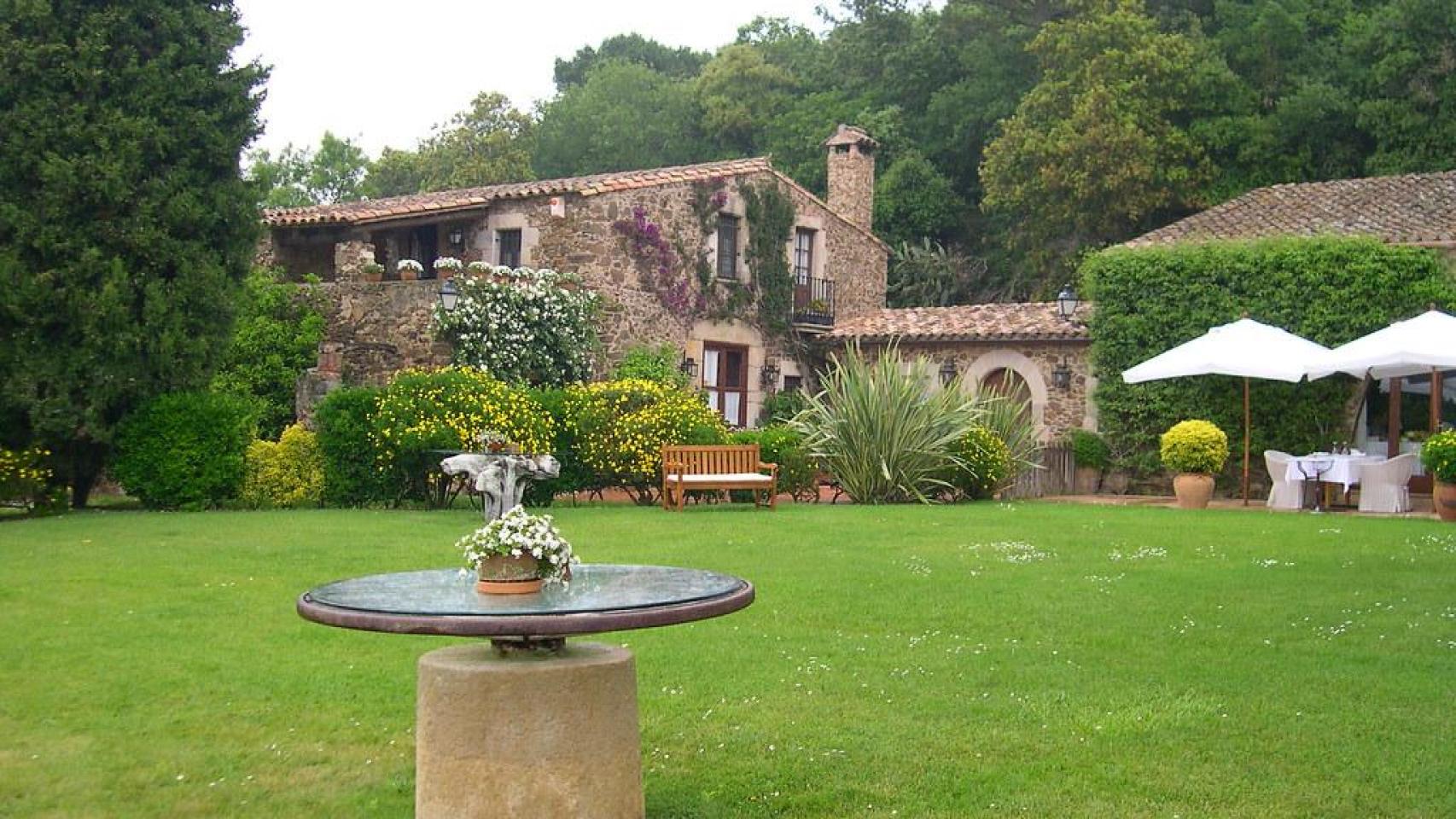 Jardín de una casa de Mont-ras