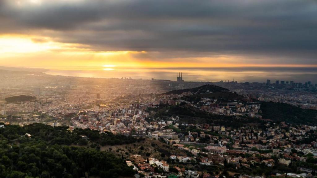 Nubes sobre Barcelona