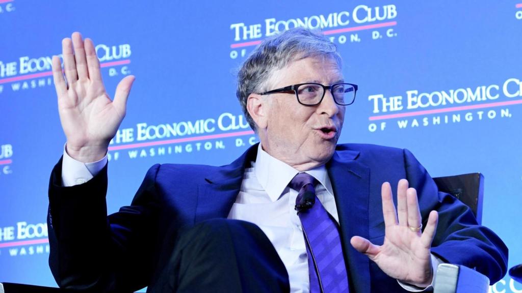 El emprendedor y empresario Bill Gates