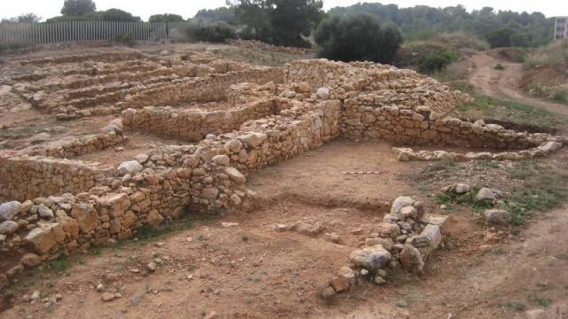 Ruinas de un poblado griego