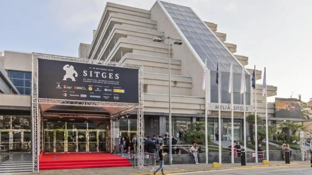 El hotel Melià durante el festival de Sitges