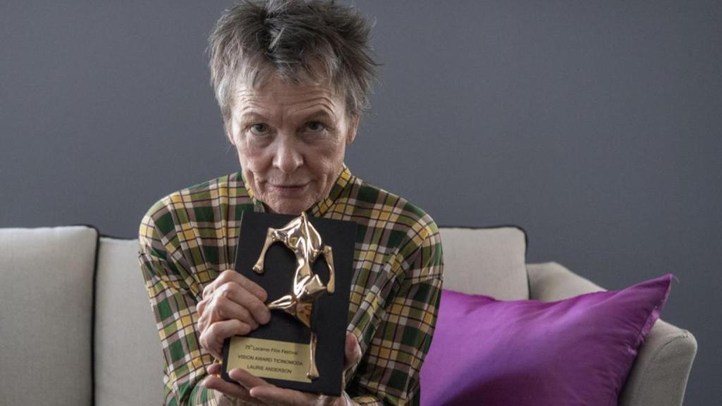 La artista Laurie Anderson