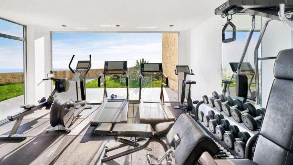 El gimnasio privado de The Maybourne Riviera