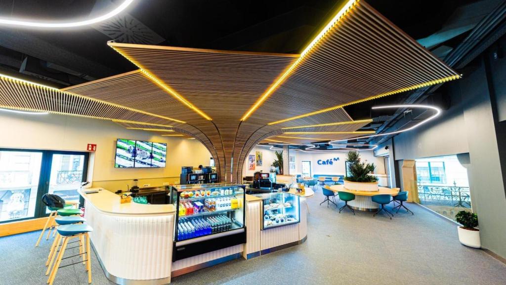 El Movistar Café, uno de los espacios renovados