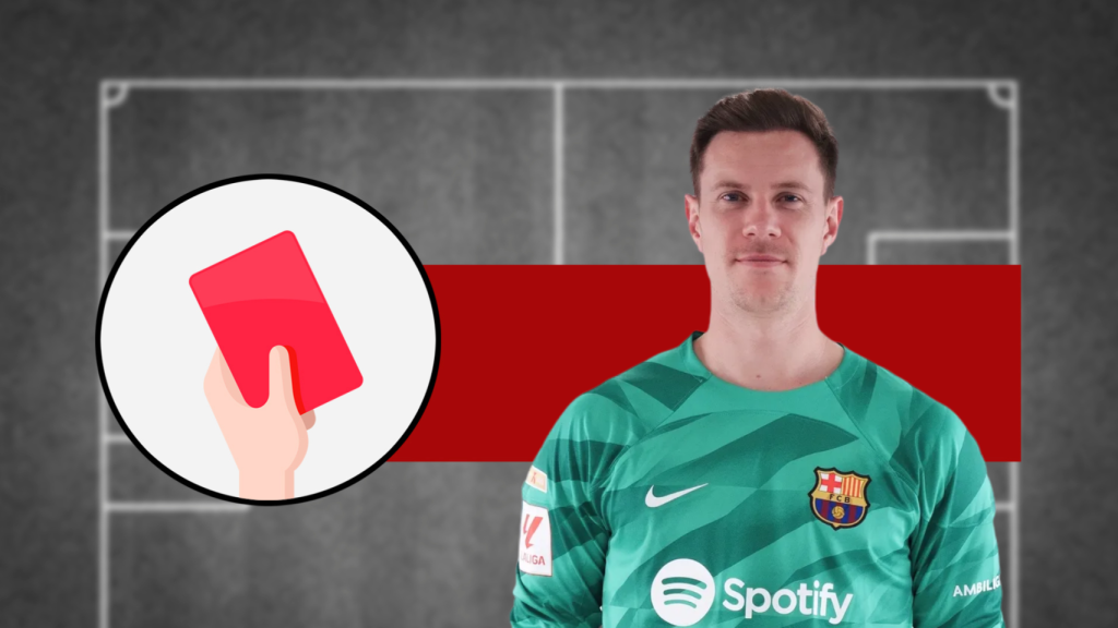 Tarjeta roja: Ter Stegen