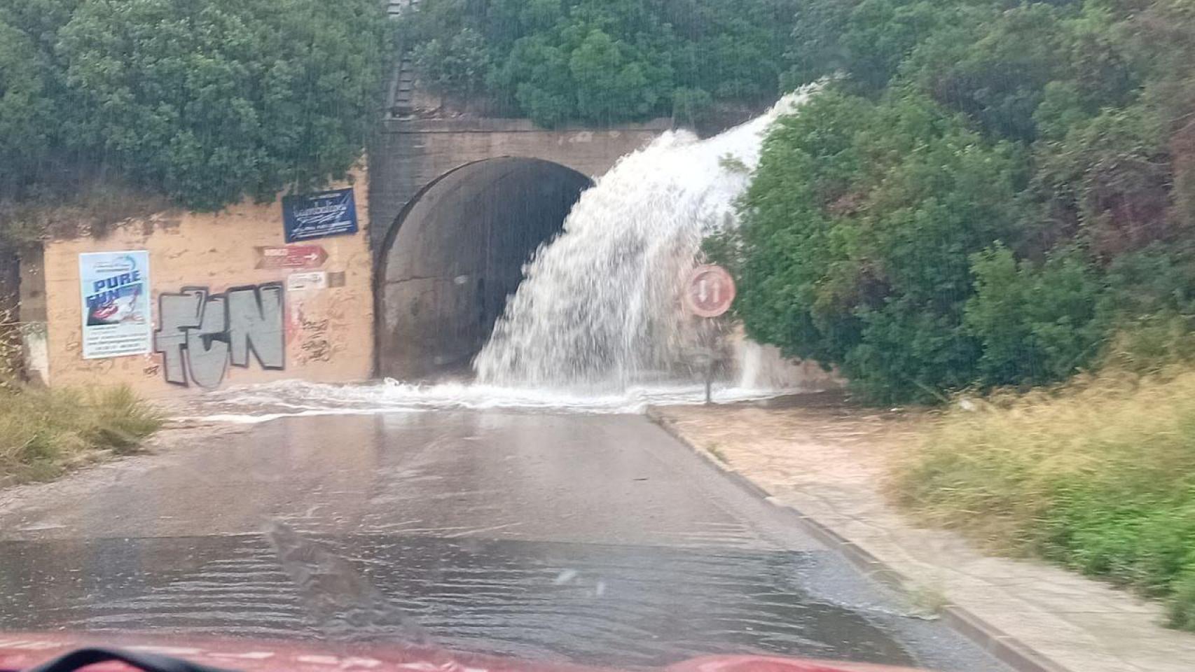 Inundaciones en L'Ametlla de Mar, Tarragona